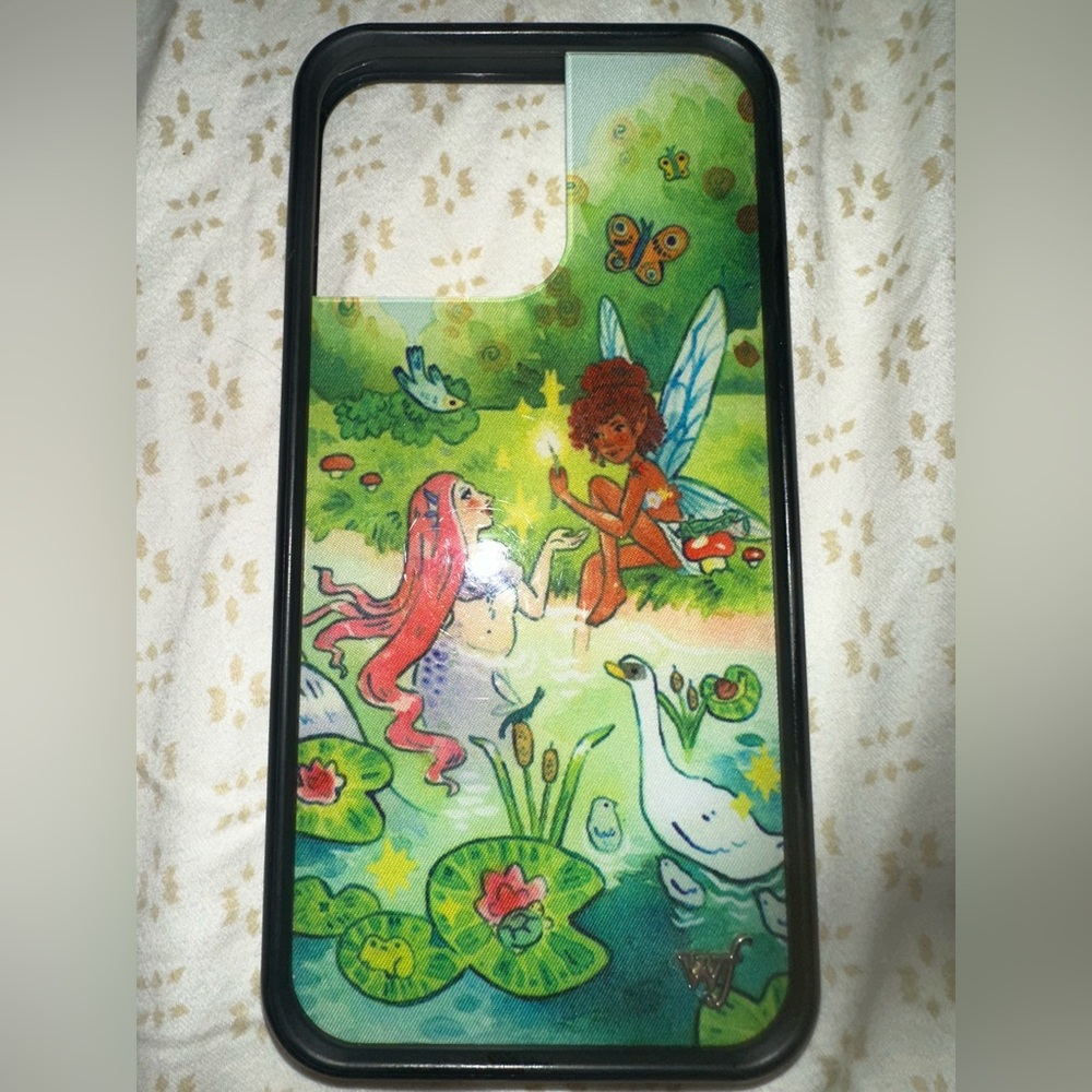 Wildflower fairy mermaid case for iPhone 14 Pro Max